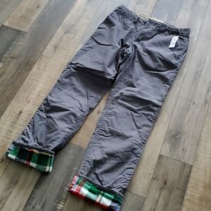 GAP Kids lined chinos cotton pants